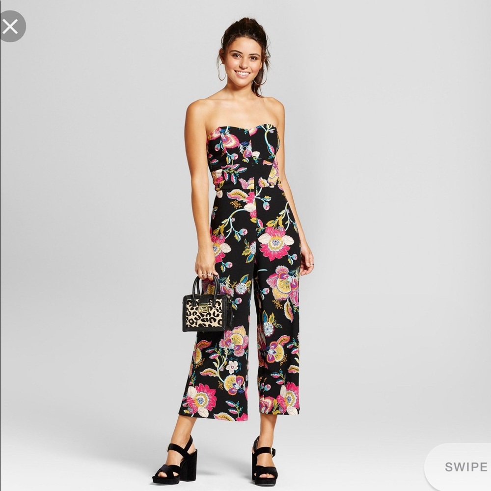 Strapless jumpsuit